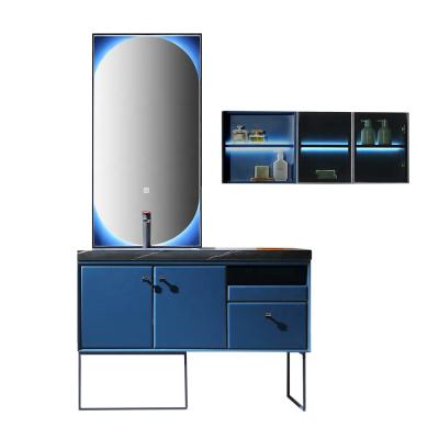 China 2021 Hot Sale Modern High Quality Modern Style Customized Bathroom Vanity Cabinet for sale