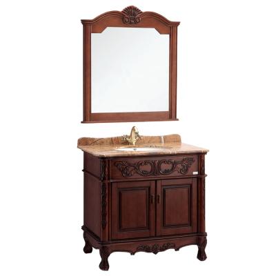 China Traditional Chinese Factory Antique Oak Cabinet Bathroom Vanity Cabinet Vintage Cabinet Furniture for sale