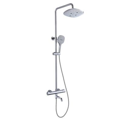 China With Sliding Bar 3 Function Constant Temperature Modern Filtering Shower Mixer With Hand Shower for sale