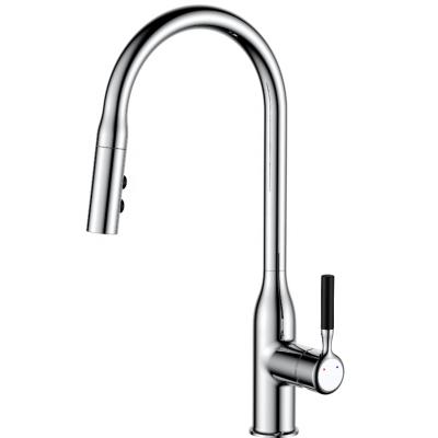 China CUPC Thermostatic Faucets NSF Pull Down Sprayer Single Handle Kitchen Sink Faucet 304 Stainless Steel Kitchen Faucet for sale