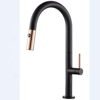 China Thermostatic Faucets High End Quality Deck Mounted Single Handle Brass Wash Kitchen Faucet for sale