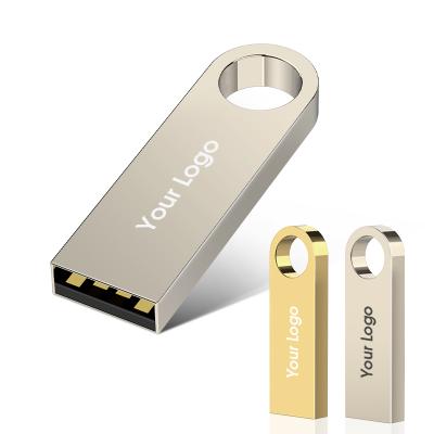 China Custom metal OEM logo engraved metal usb falsh memory drives bulk for sale