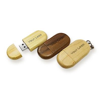 China Pendrive 4GB 8GB 16GB 32GB 64GB USB2.0 Pormo Wooden Gifts Wooden USB Stick for sale