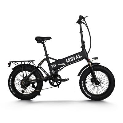 China Hot Selling Aluminum Alloy Mountain Bike Fat Tire Electric Fat Bike Electric Bike for sale