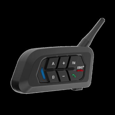 China FM communication 2500m V8plus wireless intercom motorcycle bluetooth headsets handsfree intercom for sale