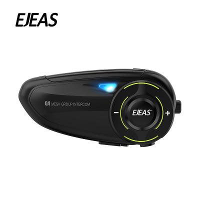 China Motorcycle intercom EJEAS BQB CE RoHS FCC certificate Q4 motorcycle intercom China MESH first bluetooth intercomunicador for sale