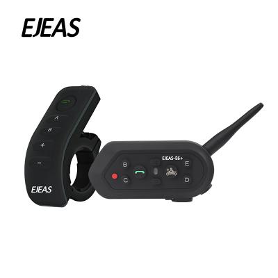 China Outdoor Sports E6 Plus 6 Rider BT Interphone Bluetooth Helmet Intercom Two Way Communication Device for sale