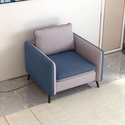 China Foldable Freestanding Fabric Sofa Combination Family Sofa Living Room Sofa Set Simple Modern Furniture for sale