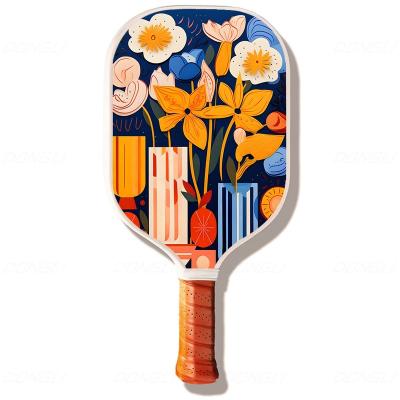 China Customizing Dongli Sports Custom Logo Graphite Carbon Fiber Pickleball Paddles  Cute Superior Performance on the Pickleball Court for sale