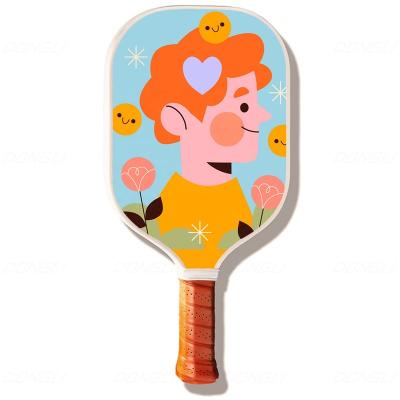 China Customizing Dongli Sports Low Price Graphite Pickleball Set toray carbon fiber premium quality carbon graphite pickleball paddle custom logo for sale