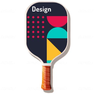 China Customizing Dongli Sports Best Quality  supports OEM/ODM customization service and the glass fiber carbon fiber pickleball paddle for sale