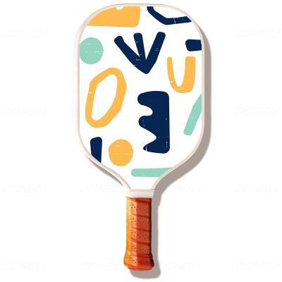 China Customizing Dongli Sports Wholesale USAPA Approved Fiberglass Surface Pickleball Psddle With Anti Slip Grip for sale