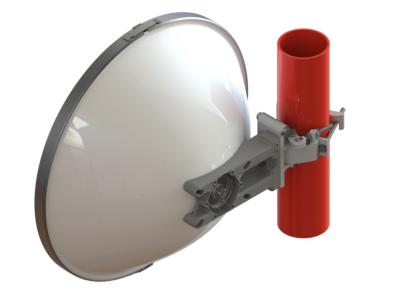 China 0.6m. 2 ft High Performance Antenne, enkel gepolariseerd, 10.000 × 11.700 GHz. Te koop