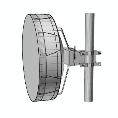 China 0.9 Meter / 3 Fuß Standard Mikrowellen Parabolantenne in der Telekommunikation zu verkaufen