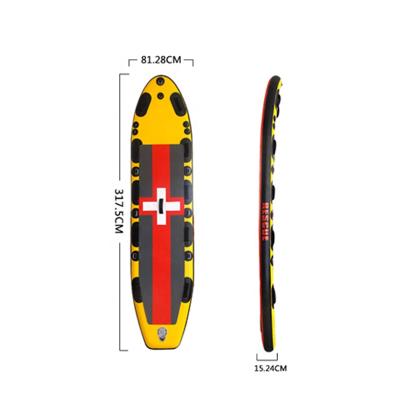 China New Design Water Sports Area Durable Lightweight Inflatable SUP Stand Up Inflatable Paddle Board Stand Up Rescue Board for sale