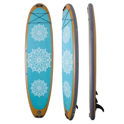 China China Unisex Surfboard Manufacturers SUP Double Layers PVC Yoga Board Inflatable Surf Stand Up Paddle Board for sale