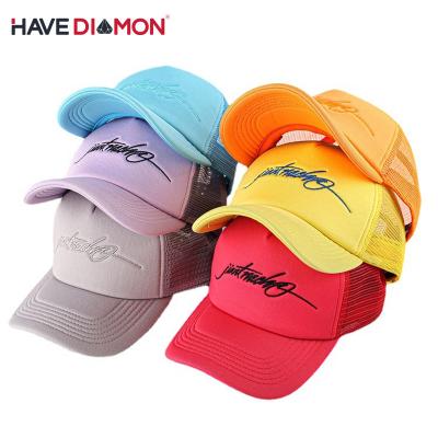 China New 2022 COMMON Trucker Hat Multicolor Men's Mesh Hat Summer Hat Adjustable Hat Men Unisex With Best Price Gorras for sale