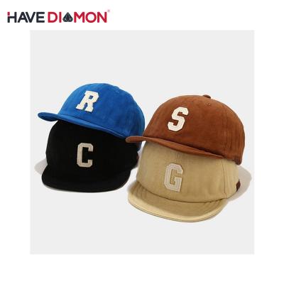 China Factory Direct Selling Fashion Custom High Quality COMMON Back Button Cap With Patch for sale