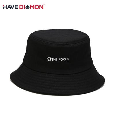 China Casual Bucket Hats For Women Travel Beach Sun Hat Embroidery Outdoor Hat Unisex Custom Logo for sale