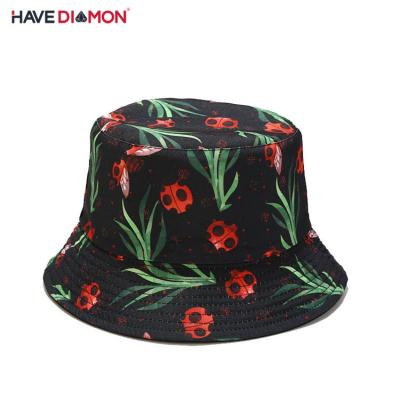 China Print Casual Reversible Bucket Hats for Men and Women, Unisex Cute Bucket Hat Beach Sun Hat Summer Travel Bucket for sale