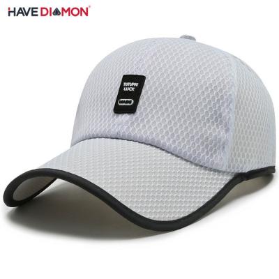 China Cheap COMMON Mesh Hat Baseball Cap Trucker Mesh Summer Baseball Cap For Women Men Sports Outdoor Running Hat for sale