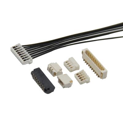 China JST SUR Series Electronic Customized Connector 0.8mm Pitch 4 Pin Idc Connector Wire Piercing Harness for sale