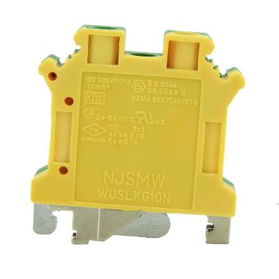 China WUSLKG 10N Fan Ground Terminal Block for sale