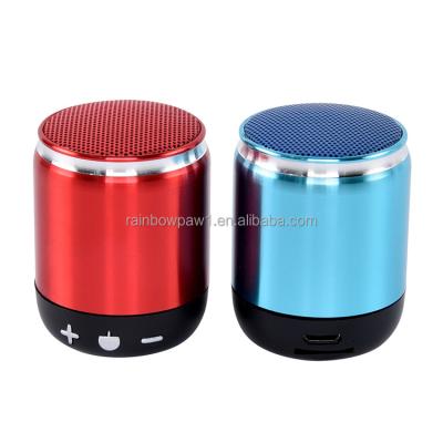 China None 31mm Mini 18 Usb Charging Mini Speakers Metal Material Wireless Mini Speaker for sale