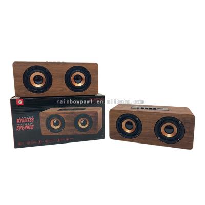 China No Loud Loudspeakers KTS-1612 High Quality Wireless Portable Home Outdoor Wooden Speaker for sale