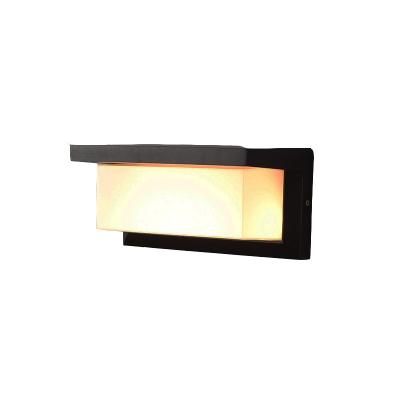 China Modern Waterproof LED Wall Lamp Indoor Outdoor Modern Cuboid Wall Lamp LED for Bedroom Hotel Living Room Garden Villa for sale