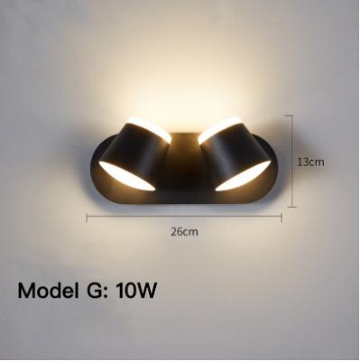 China Modern Indoor Wall Light Modern Home LED Sconce Wall Light Outdoor Waterproof Wall Lamp for sale