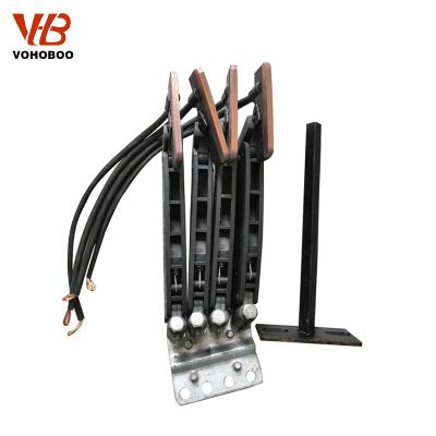 China China Manufacture Cranes In Current 3p 4p 6p Arms Current Collector For Industrial Crane Seamless Busbar Line for sale