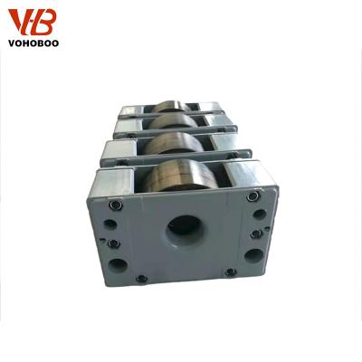 China Long Service Life China Supplier Wheel Assemblies Block With Gear Motor End Carriage For Bridge Crane 5 Ton 10 Ton for sale