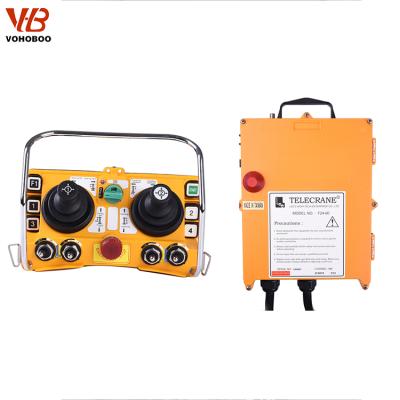 China F24-60 Industrial Lifting Machinery Joystick DC 24V Wireless Radio Remote Control For Crane Concrete Pump Truck for sale