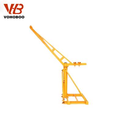 China Other Good Selling Small Mini Construction Lift Portable Manual Crane With Winch for sale