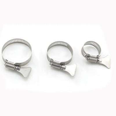 China DIN 3017 Health Care SUS SUS304 316 Stainless Steel Hose Clamp Hose Clamps for sale