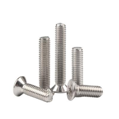 China Stainless Steel SUS304 DIN 965 Countersunk Cross Recessed Countersunk Head Screw DIN965 for sale