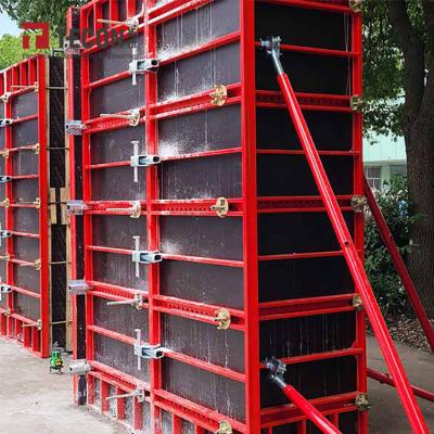 China Modern High Effciency And Reusable TECON Q345 Steel Frame Formwork System For Concrete Construction for sale