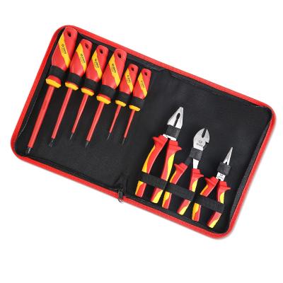 China Repair Handtool Insulated Electrician Tool Set Magnetic Screwdriver Set for sale