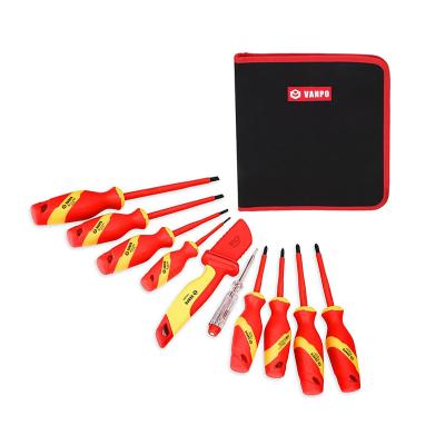 China Repair Handtool Electrician Insulated Chrome Vanadium Steel Insulated Screwdriver Electrician Tool Kit for sale