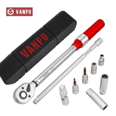 China Repair Handtool Ratchet Torque Wrench Interchangeable Head Set Torque Wrench for sale