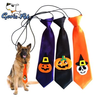 China Solid Color Viable High Quality Pet Rope Tie Halloween Bow Tie and Wearing Bandana for Large Dogs for sale