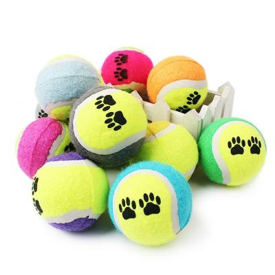 China Viable high quality accessories for dog tennis ball rubber chew toy for sale