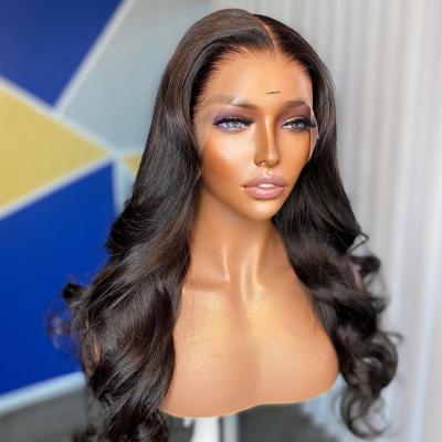 China Body Wave HD 5x5 HD Lace Front Human Hair Wigs For Color Women Virgin Hair 5x5 Unprocessed Lace Front Wigs for sale