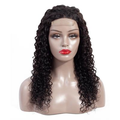 China Water Wave Wholesale Glueless Hair Full Lace Wig, Curly Hair Lace Front Wigs 4*4/5*5 Frontal Closure Wig for sale