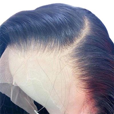 China Wholesale Silky Straight Wave 13X6 Lace Front Wigs Straight Pre Plucked With Baby Hair Natural Hairline 150% Density Hair Wigs For Black Women for sale