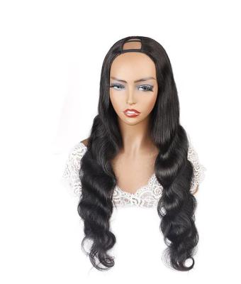 China Body Wave Body Wave U Part Hair Wigs For Women 150% Density Medium Remy Hair U Shape for sale