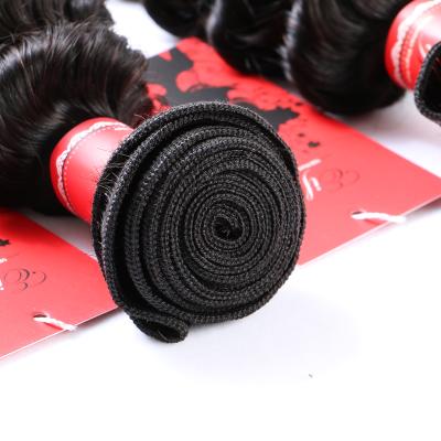 China Body Wave Deep Wave Bundles Lace Frontal Closure Virgin Brazilian Hair for sale