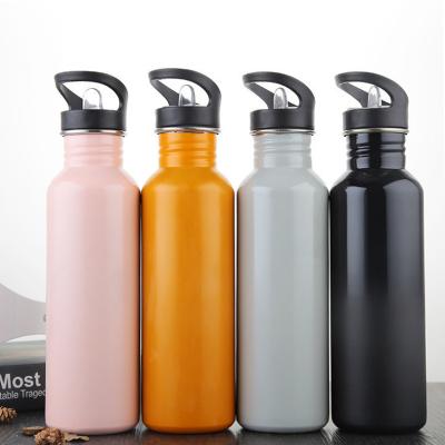 China Sustainable Custom Aluminum Outdoor Eco Friendly Water Bottle With Cap Making for sale