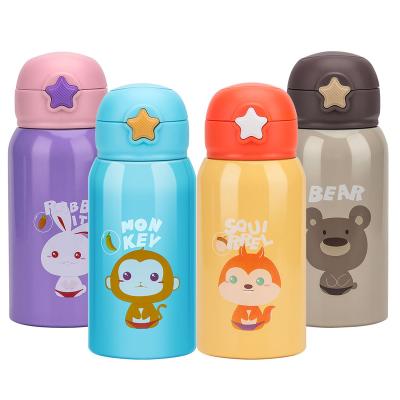 China Wholesale 500ml PORTABLE Stainless Steel Water Bottle Vacuum Insulated Kids Thermos for sale